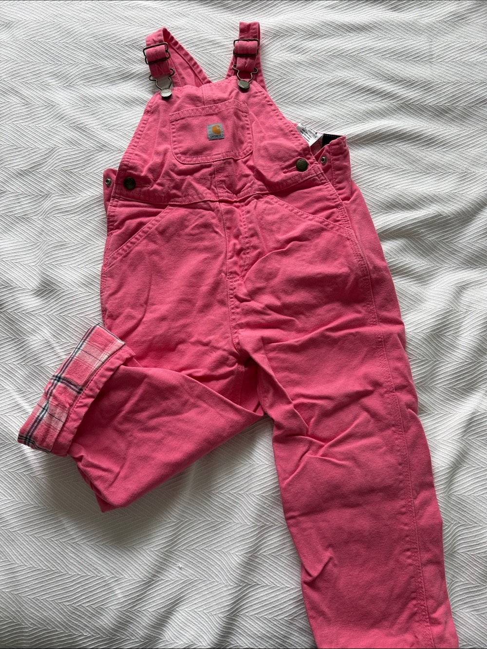 Carhartt  Pink Corduroy Overalls